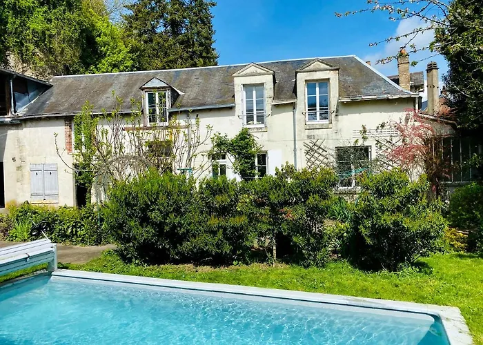 Gite Renove Avec Piscine Au Coeur De Vendome